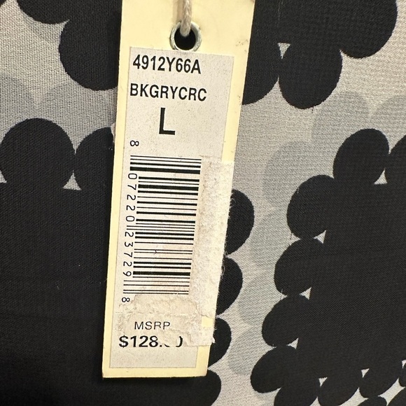 Max Studio Black and White Sleeveless Dress size L - Picture 6 of 7